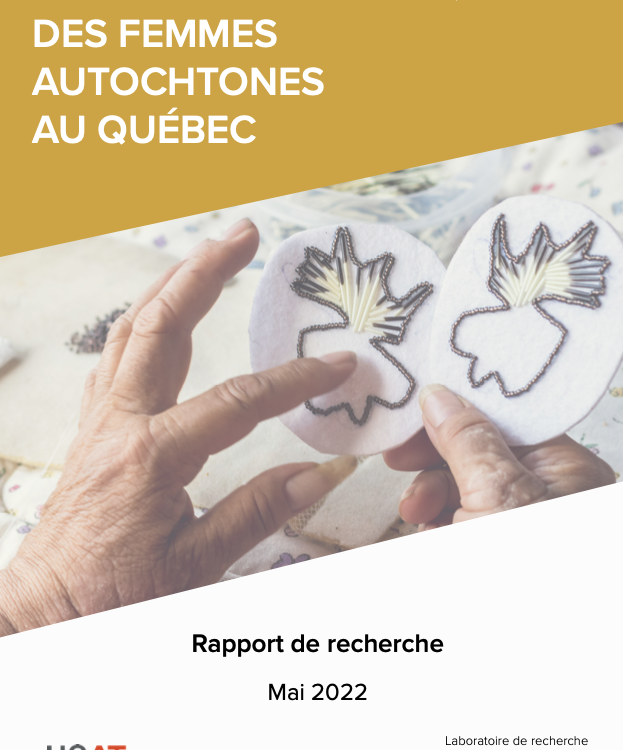 Image de la page couverture du document "L'implication politique des femmes autochtones au Québec"